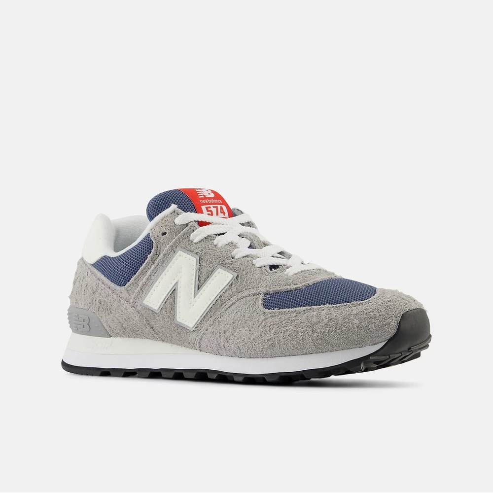 NEW BALANCE UNISEX U574GWH GREY WHITE